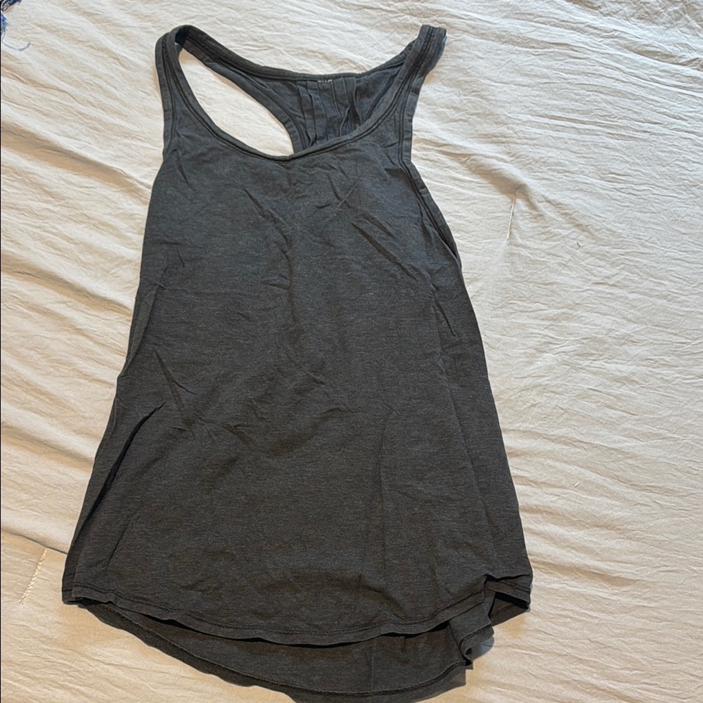 lululemon athletica Dark Gray Tank Top